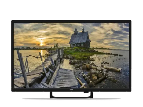 Телевизор 32" LEFF 32H240S черный 1366x768, HD READY, 60 Гц
