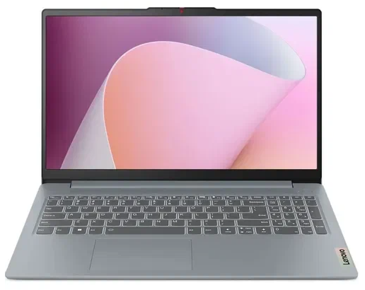 Ноутбук 15.6" TN FHD LENOVO IdeaPad Slim 3 15AMN8 серый (AMD Ryzen 5 7520U/16Gb/512Gb SSD/VGA int/noOS) ((82XQ013FFE))