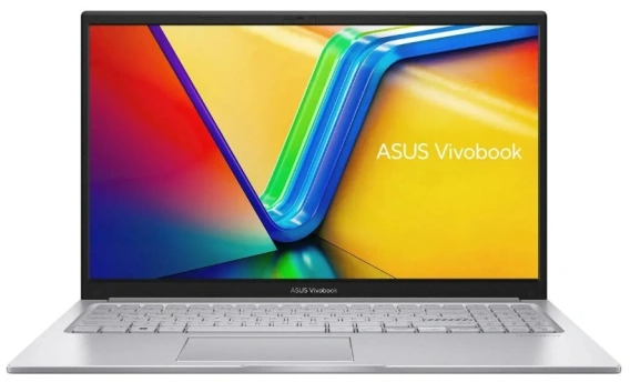Ноутбук ASUS VivoBook X1504VA-BQ4060/15.6"/IPS/Intel Core 3 100U/16Gb/512Gb SSD/Intel Graphics/noOS/серебристый/1.7kg