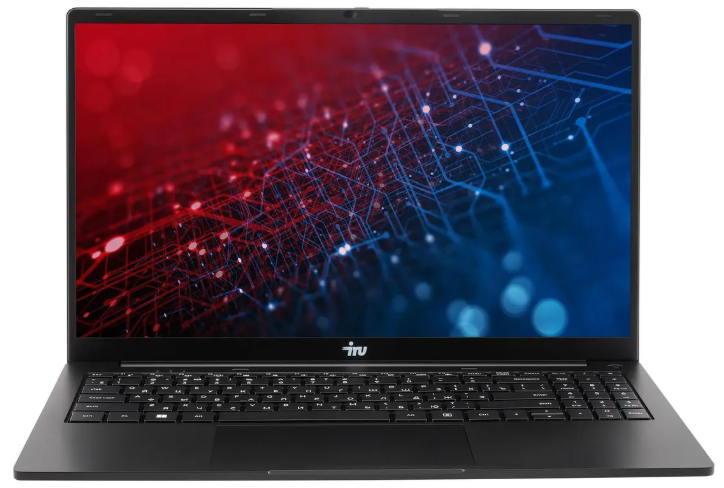 Ноутбук IRU Strato 15ALID4/15.6"/IPS/Intel Core i5 13500H/8Gb/256Gb SSD/Intel UHD Graphics/Windows 11 Pro/черный/2.2kg