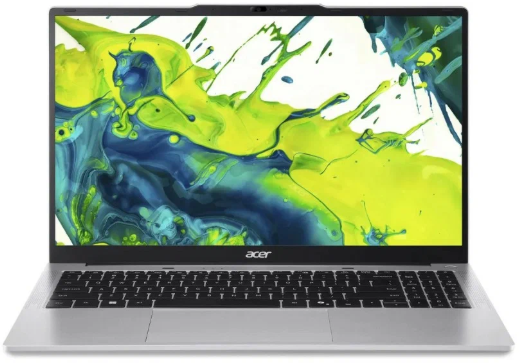 Ноутбук Acer Aspire Lite 15 AL15-72P-595Y/15.6"/IPS/Intel Core i5-13500H/16Gb/512Gb SSD/Intel UHD Graphics/NoOS/серебристый/1.79kg