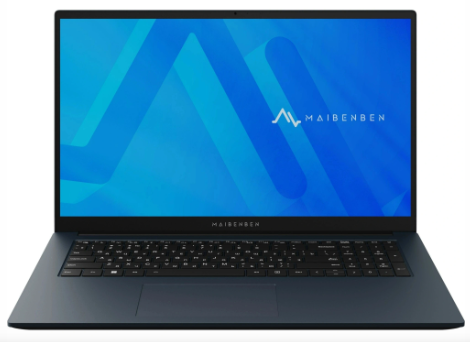 Ноутбук Maibenben M17A-R787UM Ryzen 7 8745H 16Gb SSD512Gb AMD Radeon 17.3" IPS FHD (1920x1080) Windows 11 Home blue WiFi BT Cam (M17A-R787UM0F3RHU4EB0)