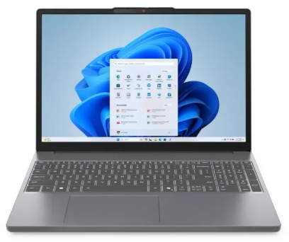 Ноутбук Lenovo IdeaPad Slim 3 15AHP10 AMD Ryzen 7 8840HS/16Gb (soldered, 1*8 D5)/SSD512Gb/UMA/15.3"/IPS/Touch/WUXGA/1920x1200/60Hz/NoOS/Luna Grey/1.63kg