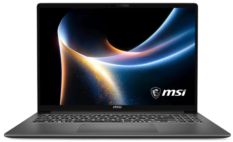 Ноутбук MSI Modern 16S AI+ G3MG/16"/OLED/Intel Core Ultra 5 322/16GB/512GB SSD/Intel Arc Graphics/DOS/серый/1.7kg