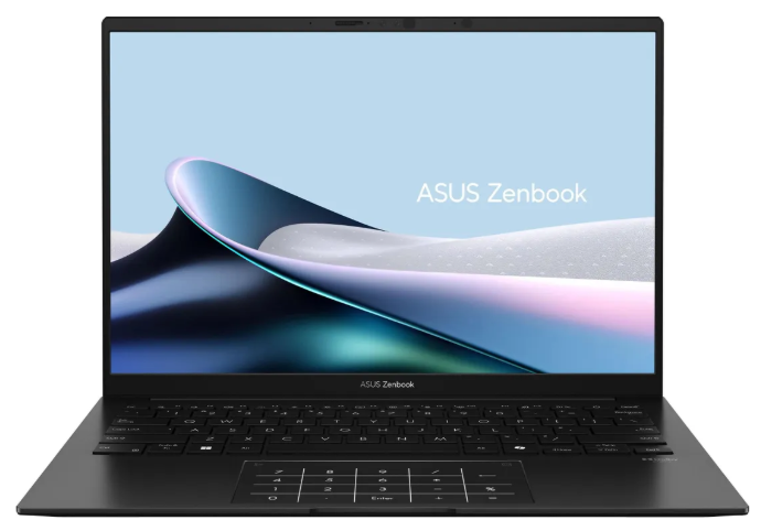 Ноутбук ASUS Zenbook 14 UM3406GA-QD049/14"/OLED/AMD Ryzen 5 430/16Gb/512Gb SSD/AMD Radeon 840M/NoOS/черный/1.2kg