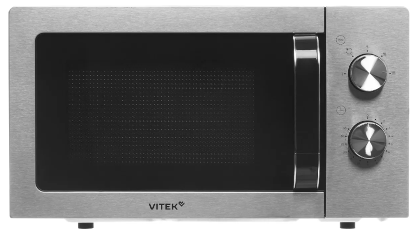 Микроволновая печь Vitek VT-MW1420 черный, 20 л, 700 Вт, переключатели — поворотный механизм