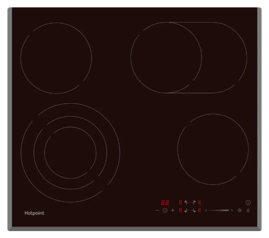 Варочная панель Hotpoint HR 6O6 BAS