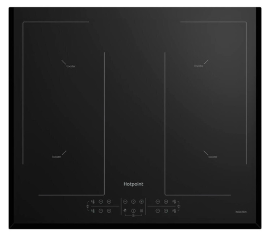 Индукционная варочная поверхность Hotpoint HB 1560B2 BA, независимая, черный