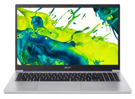 Ноутбук Acer Aspire Lite 15 AL15-36P-C9XQ/15.6"/IPS/Intel Core N150/8Gb/256Gb SSD/Intel Graphics/NoOS/серебристый/1.53kg