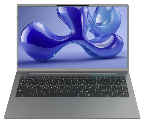 Ноутбук Digma Ascend Core i5 1235U 16Gb SSD512Gb Intel UHD Graphics 15.6" IPS FHD (1920x1080) Windows 11 Home grey WiFi BT Cam 4500mAh (DN15P5-ADXW07)