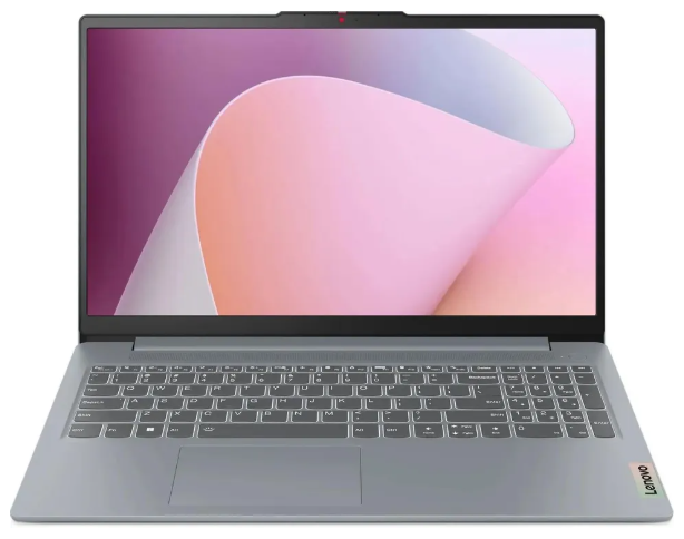 Ноутбук Lenovo IdeaPad Slim 3 15AMN8/15.6"/IPS/AMD Ryzen 5 7520U/8Gb/512Gb SSD/AMD Radeon Graphics/NoOS/серый/1.62kg