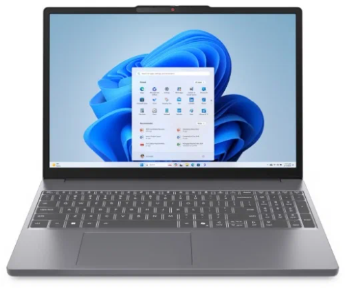 Ноутбук Lenovo IdeaPad Slim 3 15IRH10/15.3"/IPS/Intel Core i5 13420H/8GB/512GB SSD/Intel UHD Graphics/Без ОС/серый/1.59kg