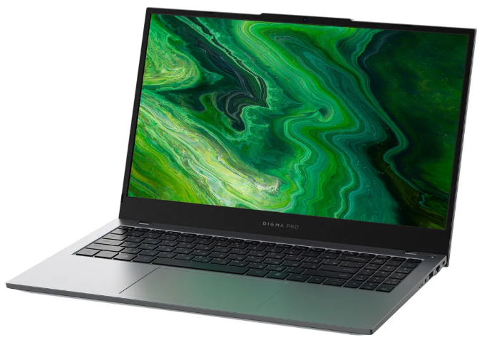 Ноутбук Digma Pro Fortis M Ryzen 5 7430U 16Gb SSD512Gb AMD Radeon Graphics 17.3" IPS FHD (1920x1080) Windows 11 Pro grey WiFi BT Cam 5500mAh (DN17R5-ADXW01)