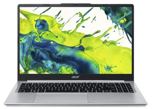 Ноутбук Acer AL15-21P 15.6" FHD IPS SlimBezel AMD Ryzen 5 40 UMA 8 GB LPDDR5 Memory 512GB PCIe NVMe SSD Silver Plastic None(Boot-up only)
