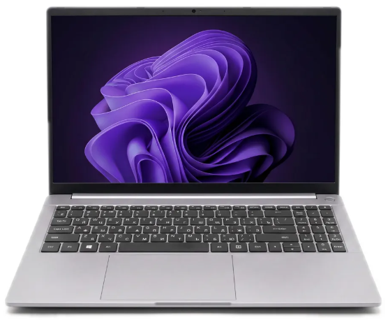 Ноутбук Hiper FACTUM W15D/15.6"/IPS/AMD Ryzen 5 7430U/16Gb/256Gb SSD/AMD Radeon Graphics/Windows 11 Pro/серый/1.8kg