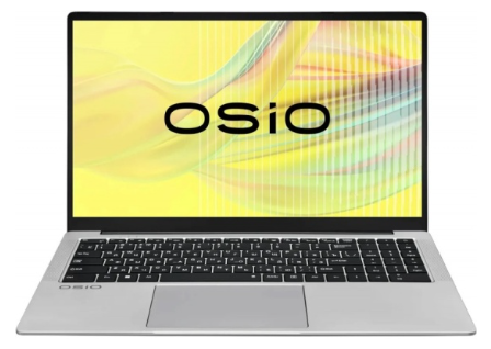 Ноутбук Osio FocusLine F160i-015/16.1"/IPS/Intel Core i5 1235U/16Gb/512Gb SSD/Intel Iris Xe graphics/без ОС/серый/1.77kg