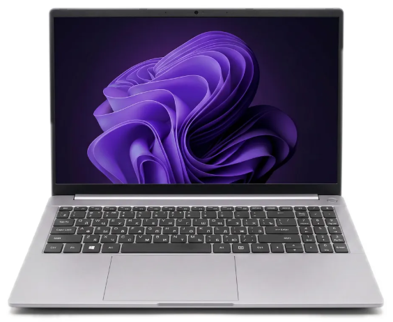 Ноутбук Hiper FACTUM W15D Ryzen 5 7430U 16Gb SSD512Gb AMD Radeon Graphics 15.6" IPS FHD (1920x1080) Windows 11 Pro grey WiFi BT Cam (FW15D-R5743R16N5W6WPG)