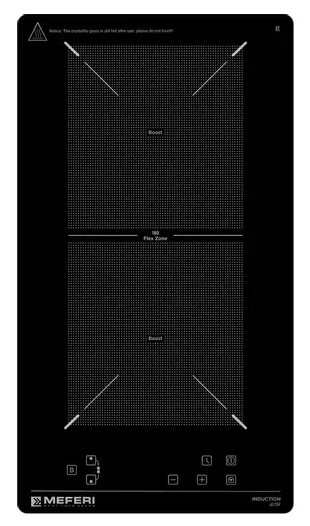 Варочная поверхность Meferi MIH302BK Ultra