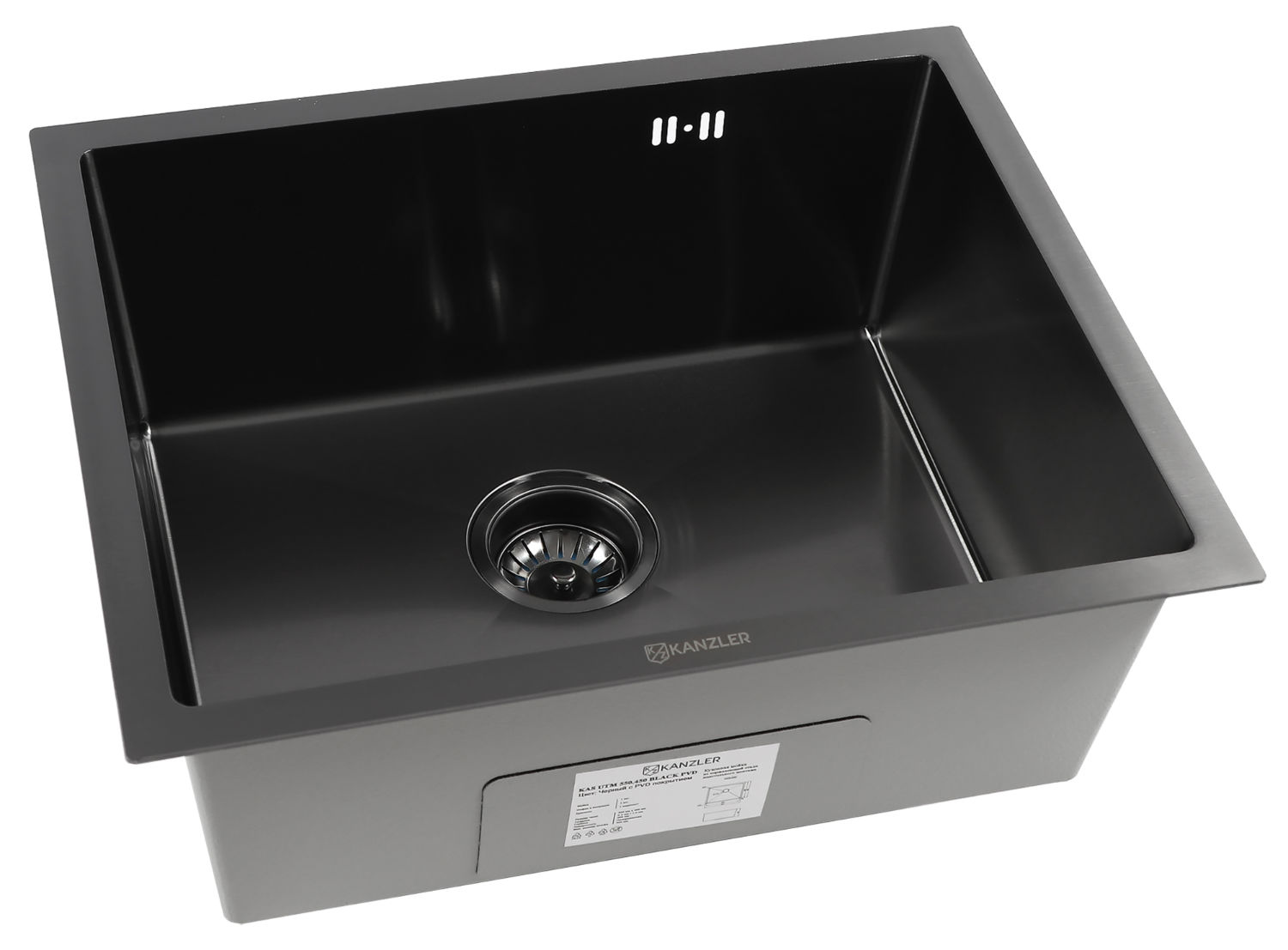 KANZLER  Мойка KAS UTM 550*450 BLACK PVD