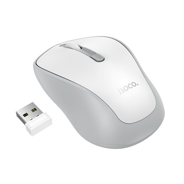 Мышь HOCO GM41 Exciting dual-mode business wireless mouse (белый)