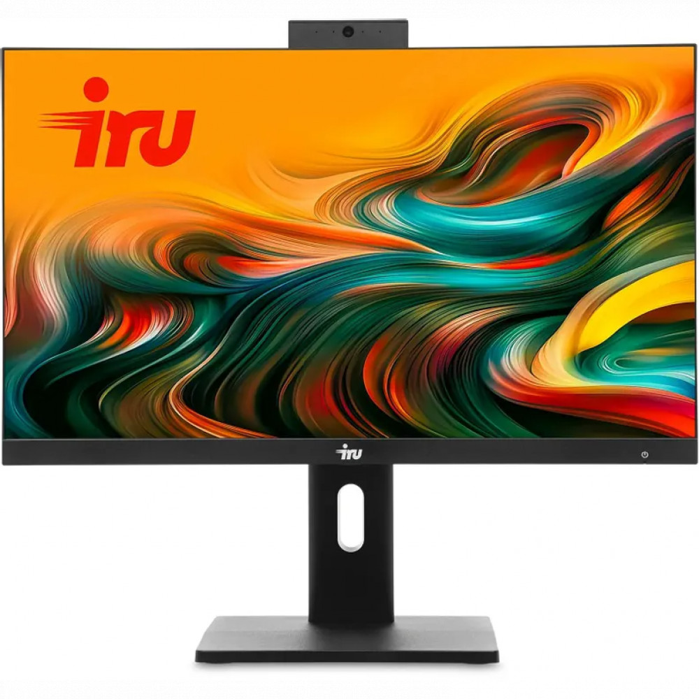 Моноблок IRU Tactio 23IP-2176000-Win11Pro 23.8" Full HD i5 12400 (2.5) 16Gb SSD512Gb UHDG 730 64 WiFi BT 120W Cam черный 1920x1080 (RUS)