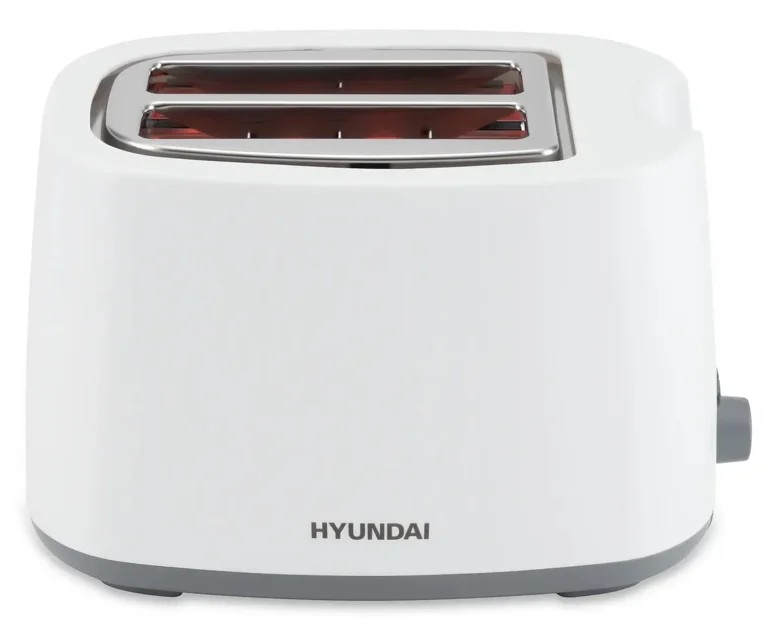 Тостер Hyundai HYT-2301 белый/серый