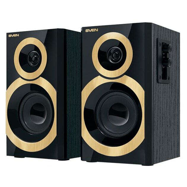 Акустическая система 2.0 SVEN SPS-619  мощность 2 x 10 Вт(RMS), черный