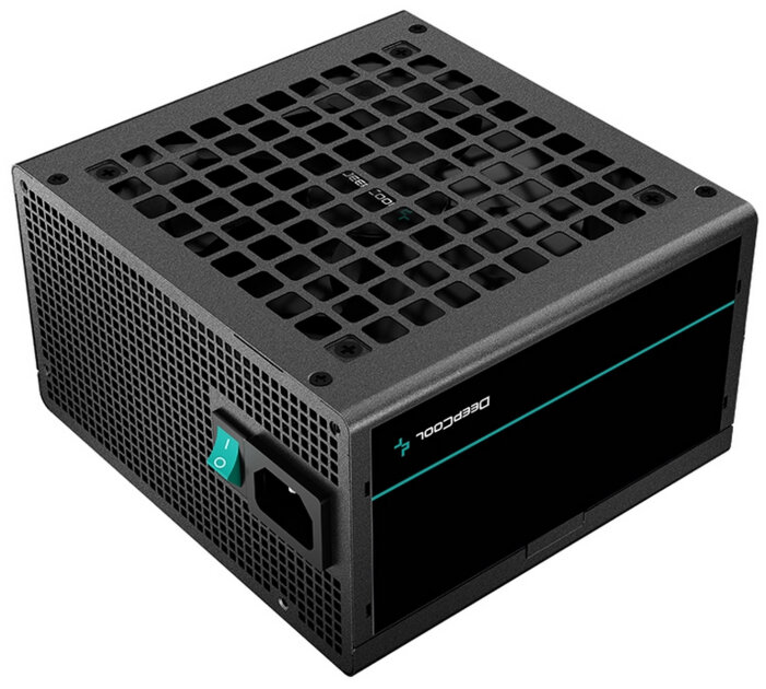 Блок питания Deepcool PF600 80+ (ATX 2.4 600W, PWM 120mm fan, 80 Plus, Active PFC) RET