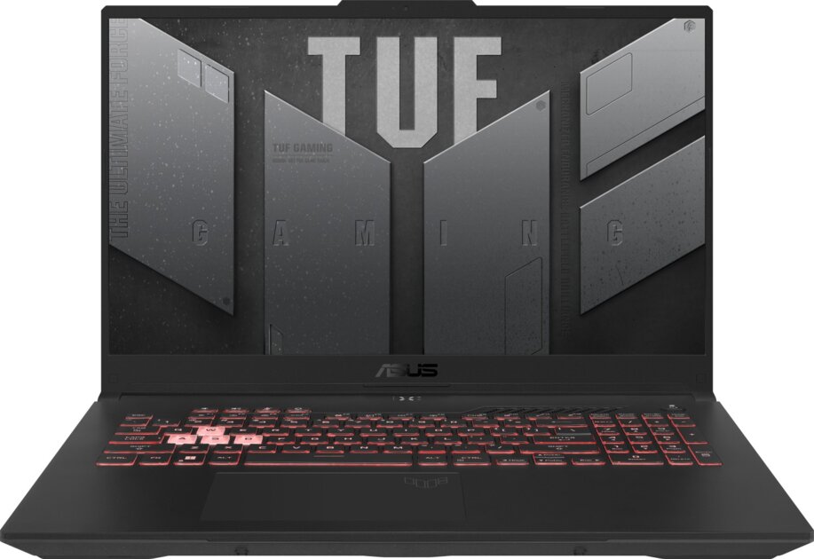 Ноутбук ASUS Tuf Gaming FA707NUG-HX182 (90NR0EF5-M00AX0) 17.3" FHD Ryzen 7 7445HS/16Gb/SSD512Gb/RTX4050 6Gb/noOS