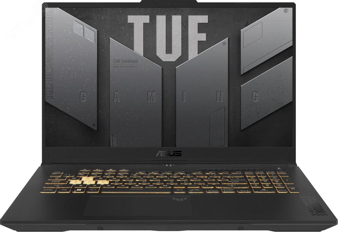 Ноутбук Asus TUF Gaming F17 FX707VJB-HX100 (90NR0MY5-M003R0) Core 5 210H 16Gb SSD512Gb NVIDIA GeForce RTX 3050 6Gb IPS FHD (1920x1080) без ОС grey