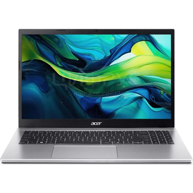 Ноутбук Acer Aspire Go AG15-42P-R917 (NX.JJHAA.003-Win11H) Ryzen 7 7730U 16Gb SSD512Gb AMD Radeon Graphics 15.6" TN FHD (1920x1080) silver WiFi BT Cam