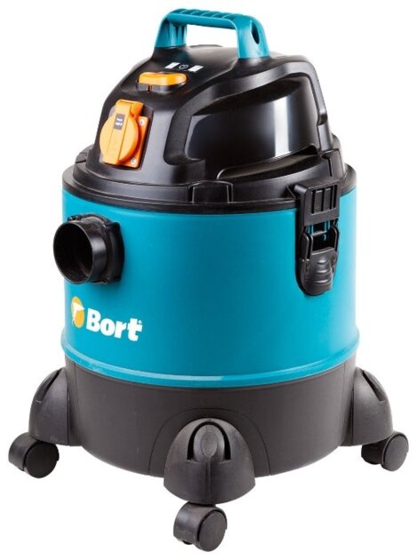 Строительный пылесос Bort BSS-1220-Pro синий