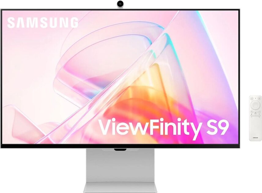 Монитор Samsung ViewFinity S9 27" 5K 5120x2880, 16:9, IPS, 60 Гц, 600 кд/м2, GTG 5 мс S27C902PAI (LS27C902PAIXCI) серебристый