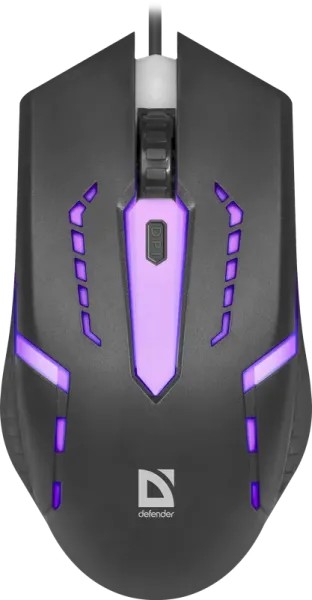 Мышь DEFENDER Flash MB-600L , LED 7 цветов, 52600