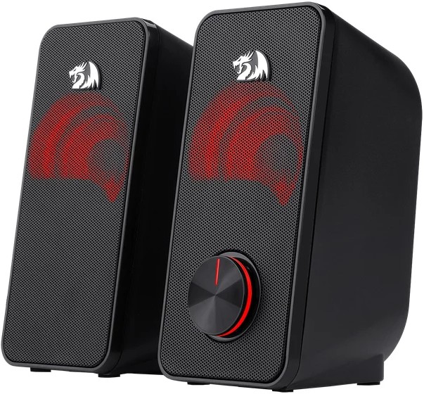 Акустическая система 2.0 Redragon Stentor черный, 6 Вт, питание от USB 77600