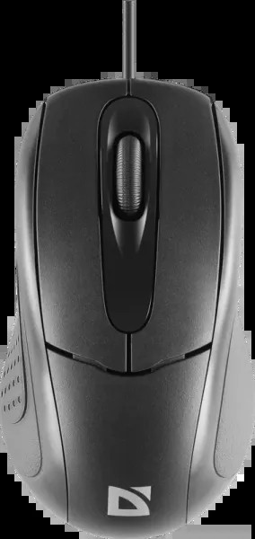 Мышь проводная оптическая DEFENDER Standard MB-580 (52580), черный