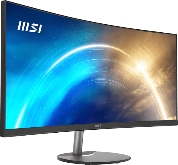 Монитор MSI Pro MP341CQ (E12)  34" Curved 1500R 3440x1440 UWQHD, 120Hz, 21:9, VA, 4ms, 300cd, HDMI, DP, SPK (9S6-3PB2CT-212)