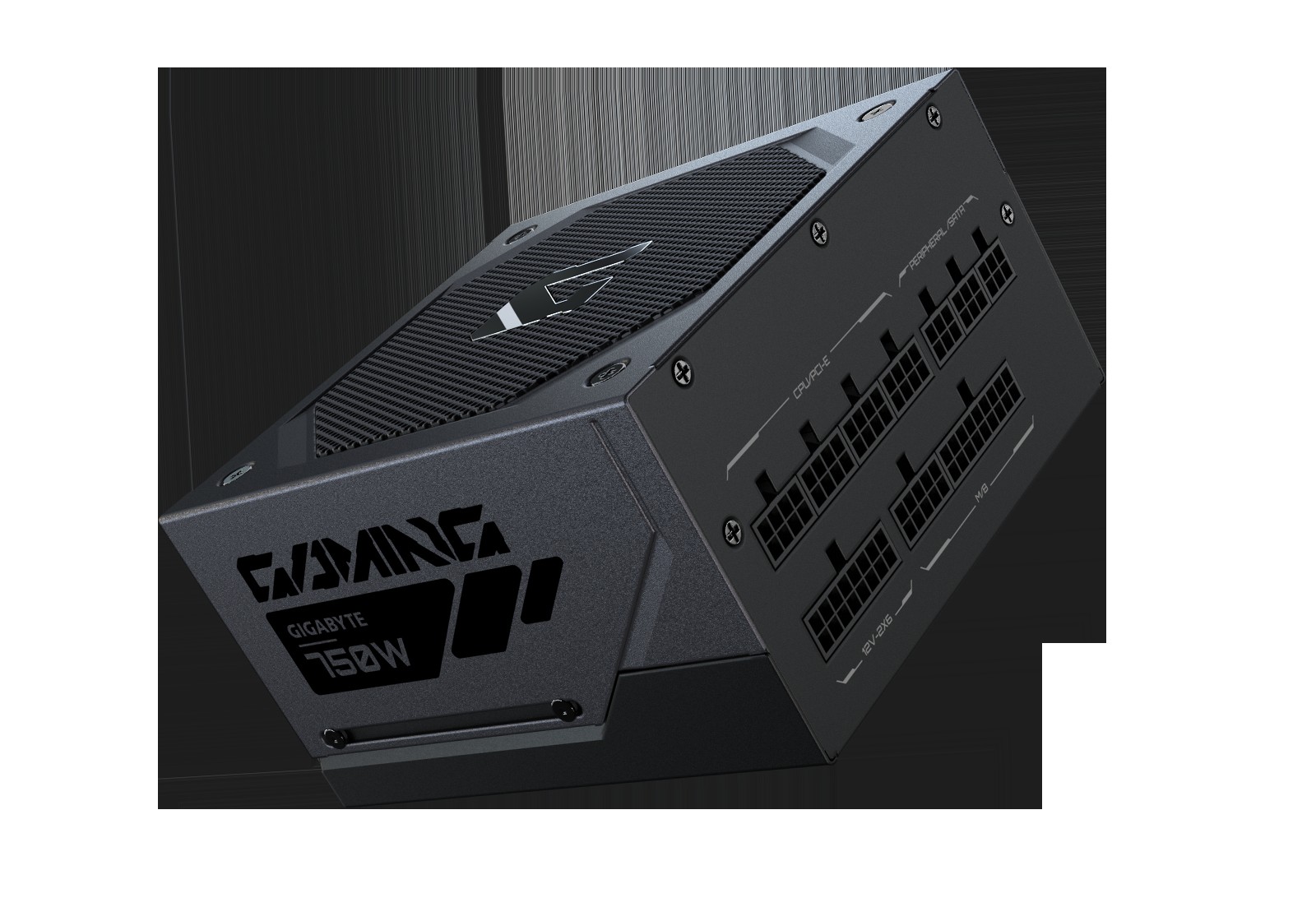 Блок питания Gigabyte GP-GME750GM PG5, 750Вт, 80 Plus Gold, 135мм, черный, retail