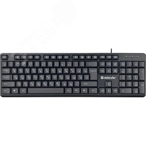 Клавиатура DEFENDER Daily HB-162 (45162) 104+FN кл, черный