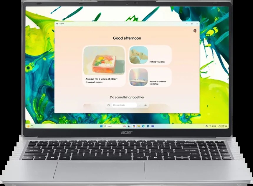 Ноутбук Acer Aspire Lite 15 AL15-54P-590V (NX.DTHCD.001) Intel Core Ultra 5 115U, 16Gb, SSD512Gb, IPS, FHD, 1920x1080, 60Hz, NoOS, Silver