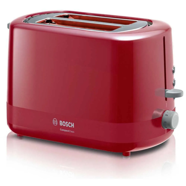 Тостер BOSCH TAT 3A114 красный