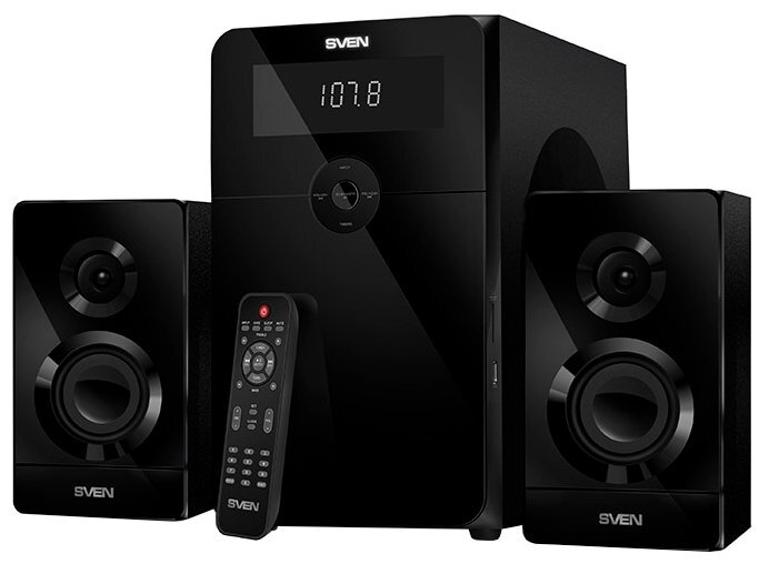 Акустическая система 2.1 SVEN MS-2250 черный 80Вт