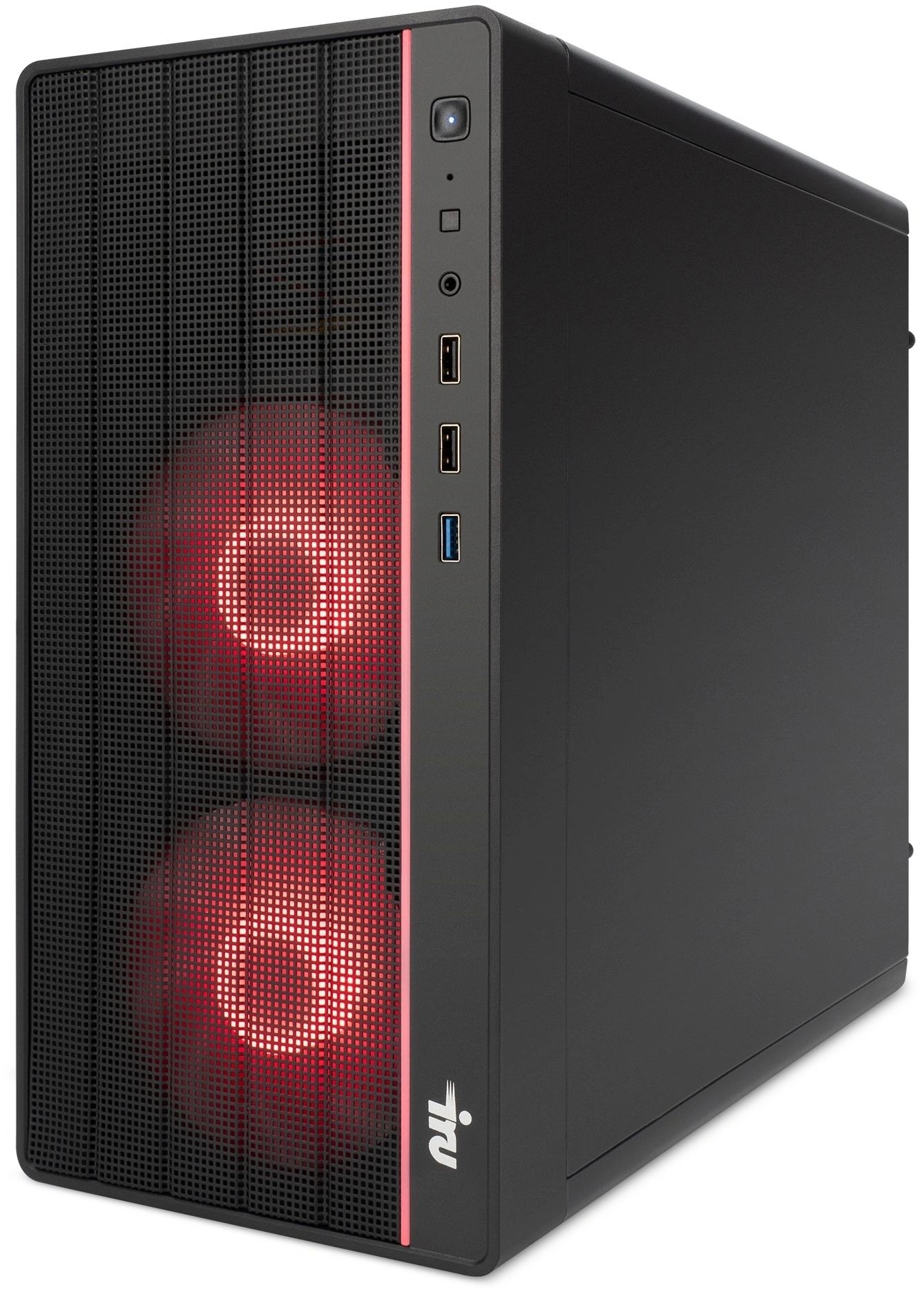 ПК IRU Tactio 520B5SEA (2170119) MT Ryzen 5 5600X (3.7) 32Gb SSD1Tb RTX5060 8Gb без ОС GbitEth 500W черный (RUS)
