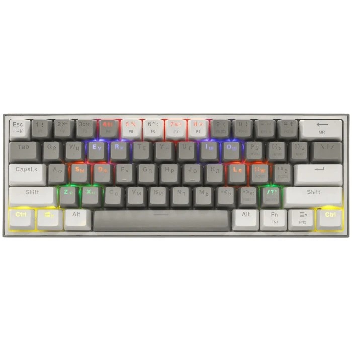 Клавиатура REDRAGON Fizz Grey/White 70675