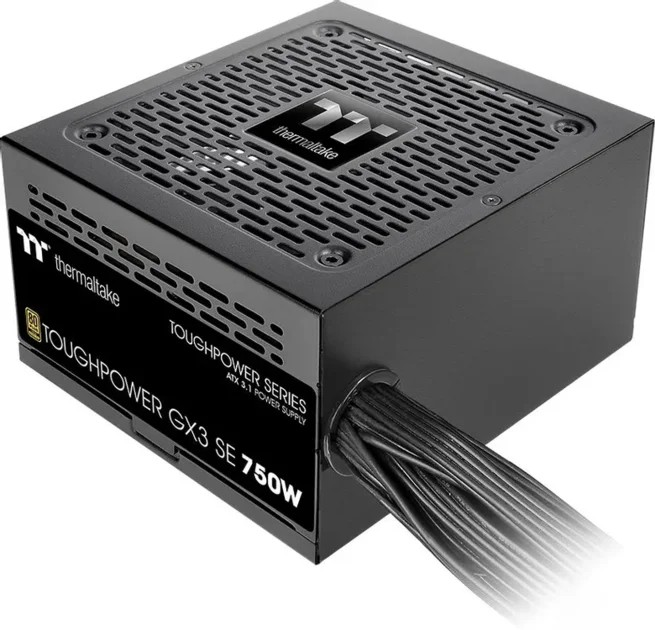 Блок питания Thermaltake Toughpower GX3 SE Gen.5 750W (PS-TPD-0750NNSAGE-3) ATX 80+ gold (20+4pin) APFC 120mm fan 3xSATA RTL