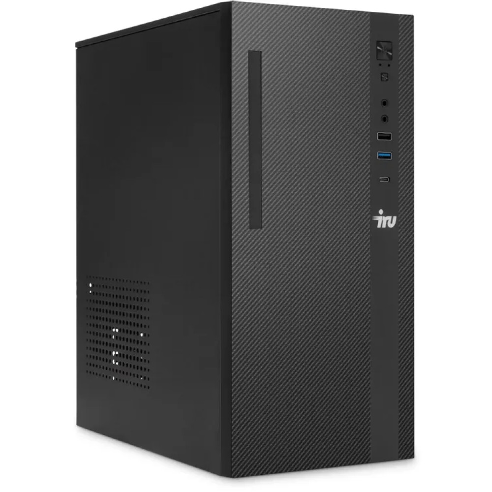 ПК iRU Planio 310H6SC (2153495) Tower Intel Core i3 12100F, DDR4 16ГБ, 512ГБ SSD, nVidia GeForce GT610 - 2 ГБ, Windows 11 Pro, черный