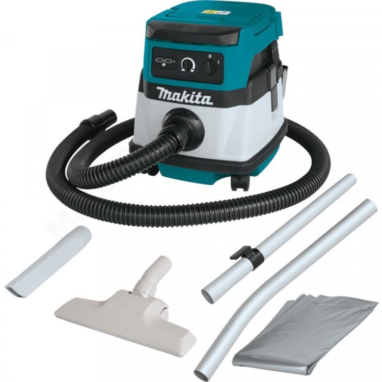 Строительный пылесос Makita DVC150LZ белый