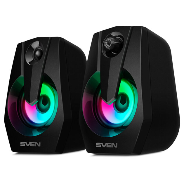 Акустическая система 2.0 SVEN 370 черный