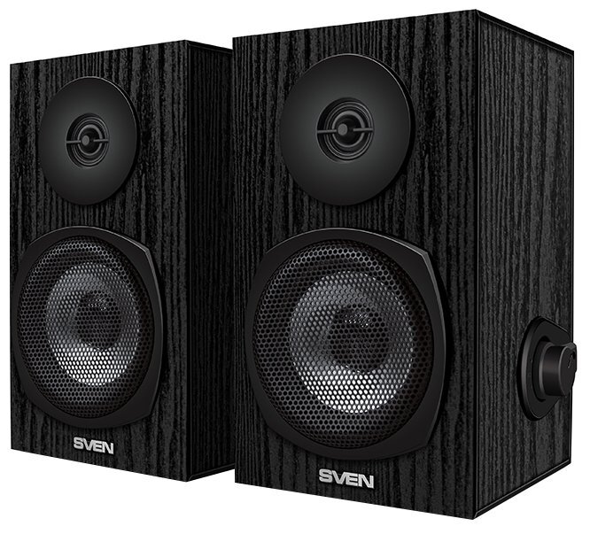 Акустическая система 2.0 SVEN SPS-575, мощность 2х3 Вт(RMS), USB чёрный