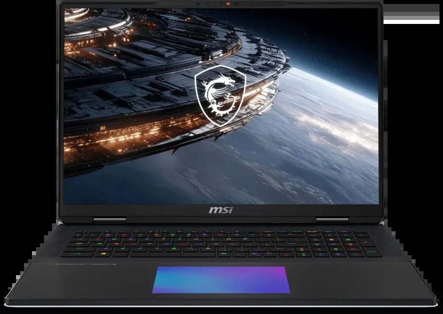 Ноутбук MSI Titan 18 HX A2WJ-1049RU (9S7-182411-1049-Win11) Core Ultra 9 290HX Plus 64Gb SSD2Tb NVIDIA GeForce RTX5090 24Gb IPS UHD+ (3840x2400) black